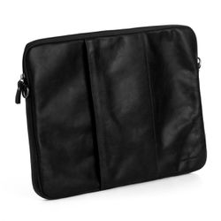 Case Porta Notebook Serpa Couro Preto Rustico