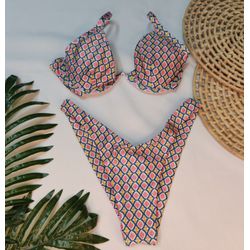 Aro W Angra Rosa Canelado - CARIOKAS MODA PRAIA