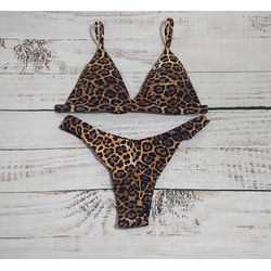 Biquíni Comfort Onça - CARIOKAS MODA PRAIA