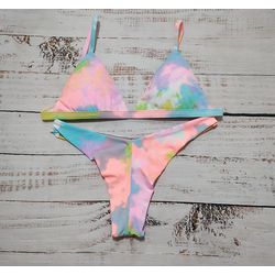 Biquíni Comfort Tie Dye Colors - CARIOKAS MODA PRAIA