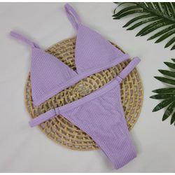 Conjunto Ivy Twister Lilás Claro - CARIOKAS MODA PRAIA