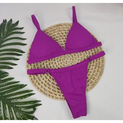 Conjunto Ivy Dots Lilás - CARIOKAS MODA PRAIA