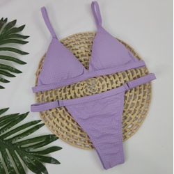 Conjunto Ivy Dots Lavanda - CARIOKAS MODA PRAIA