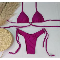 Conjunto Manu Dark Pink - CARIOKAS MODA PRAIA
