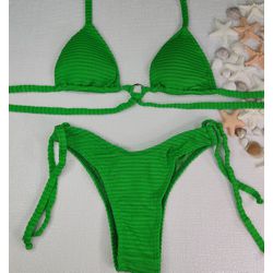 Conjunto Manu Santorini Hortelã - CARIOKAS MODA PRAIA