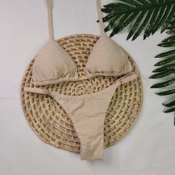 Conjunto Summer Lurex Champagne - CARIOKAS MODA PRAIA