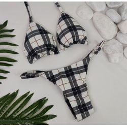 Conjunto Summer Xadrez Tartan - CARIOKAS MODA PRAIA