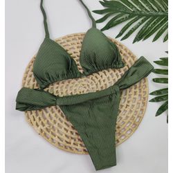 Conjunto Taiti Croco Canelado - CARIOKAS MODA PRAIA