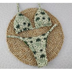 Conjunto Summer Coqueiro Verde - CARIOKAS MODA PRAIA