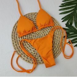 Lacinho Summer Tangerina - CARIOKAS MODA PRAIA