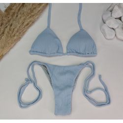 Lacinho Summer Twister Azul Bebê - CARIOKAS MODA PRAIA