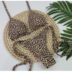 Lacinho Summer Oncinha - CARIOKAS MODA PRAIA