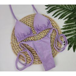 Lacinho Summer Lavanda Canelado - CARIOKAS MODA PRAIA