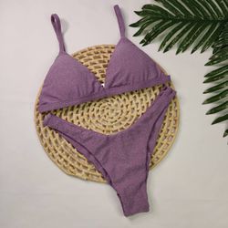 New Comfort Lurex Lavanda - CARIOKAS MODA PRAIA