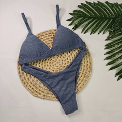New Comfort Lurex Blue Jeans - CARIOKAS MODA PRAIA