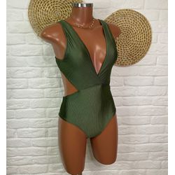 Maiô Decote Croco Canelado - CARIOKAS MODA PRAIA