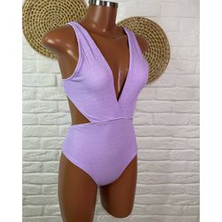 Maiô Twister Lilás Claro - CARIOKAS MODA PRAIA