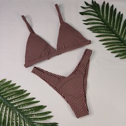 New Comfort Listrado Nude - CARIOKAS MODA PRAIA