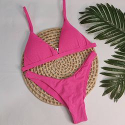 New Comfort Lurex Rosa Neon - CARIOKAS MODA PRAIA