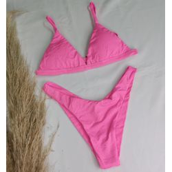 New Comfort Lurex Rosa Bebê - CARIOKAS MODA PRAIA