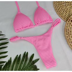 Conjunto Summer Santorini Rosa Bebê - CARIOKAS MODA PRAIA