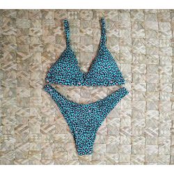 New Comfort Oncinha Verde - CARIOKAS MODA PRAIA
