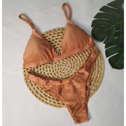 New Comfort Ouro Rosê Canelado - CARIOKAS MODA PRAIA