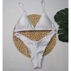 New Comfort Branco Canelado - CARIOKAS MODA PRAIA