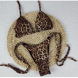 Lacinho Summer Onça - CARIOKAS MODA PRAIA