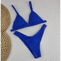 New Comfort Azul Royal Liso - CARIOKAS MODA PRAIA