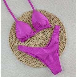Conjunto Liz Rosa Canelado - CARIOKAS MODA PRAIA