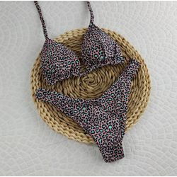 Conjunto Liz Oncinha Nude - CARIOKAS MODA PRAIA