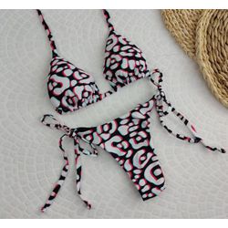 Lacinho Summer Onça 3D - CARIOKAS MODA PRAIA