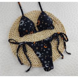 Lacinho Summer Constelação Preto - CARIOKAS MODA PRAIA