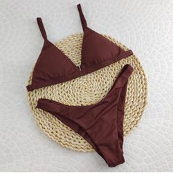 New Comfort Marrom Liso - CARIOKAS MODA PRAIA