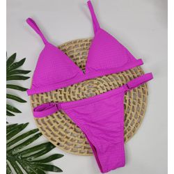 Conjunto Ivy Dots Rosa Barbie - CARIOKAS MODA PRAIA