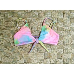 Top Laço Tie Dye Colors - CARIOKAS MODA PRAIA