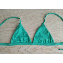 Top Triângulo Fixo Verde Água - CARIOKAS MODA PRAIA