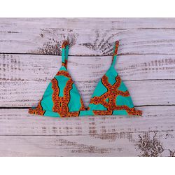 Top Triângulo Fixo Guatemala - CARIOKAS MODA PRAIA