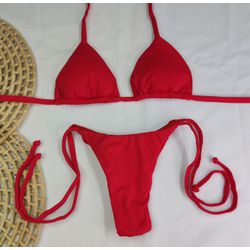 Lacinho Summer Vermelho Apple - CARIOKAS MODA PRAIA