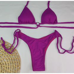 Conjunto Manu Dots Lilás - CARIOKAS MODA PRAIA