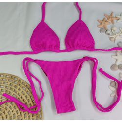 Lacinho Summer Twister Rosa Barbie - CARIOKAS MODA PRAIA