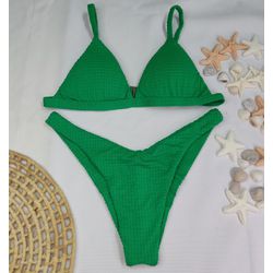 New Comfort Dots Verde Bandeira - CARIOKAS MODA PRAIA