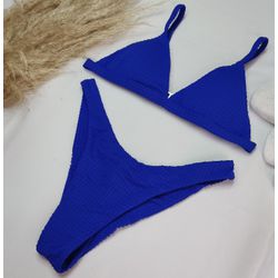 New Comfort Dots Azul Royal - CARIOKAS MODA PRAIA