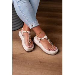 SANDÁLIA FLATFORM DEDO APLICAÇÕES 5cm_2075 -OFF - ... - 