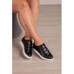 Tênis em Velcro Mega Confortável - 3114 - Preto - 
