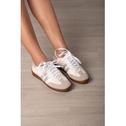 Tênis Básico J-SB534_3137- Branco/ Prata - 3137- B... - 