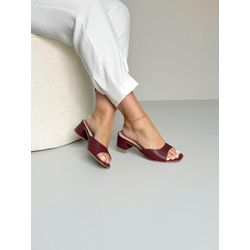 Tamanco Básico 5 cm_3351- Marsala - 3351- Marsala - Karina Bertozi Calçados Femininos