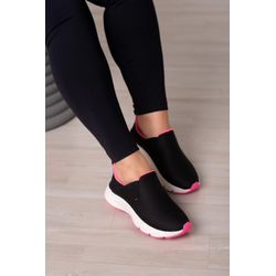 Tênis p/ academia SK750 - 610- Preto/Pink - 