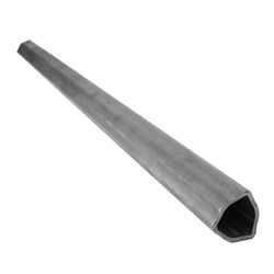 TUBO TRIANGULAR FEMEA 43,50 MM X 3,40 MM X 1000 MM... - Loja do Cafeicultor